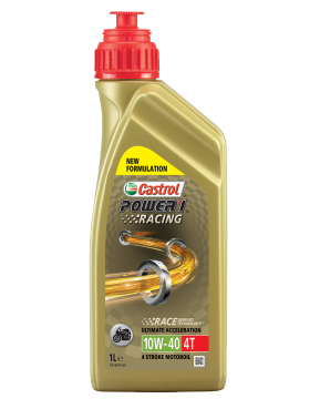 Ulei motor 4 timpi CASTROL POWER 1 RACING 4T 10W40 14E94A, volum 1 litru, sintetic