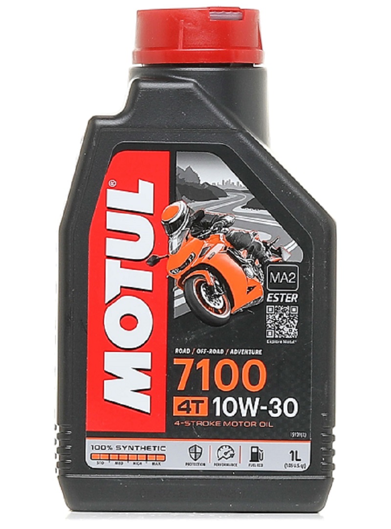 Ulei motor 4T MOTUL 7100 10W30 MA2 Ester 104089, volum 1 litru, sintetic