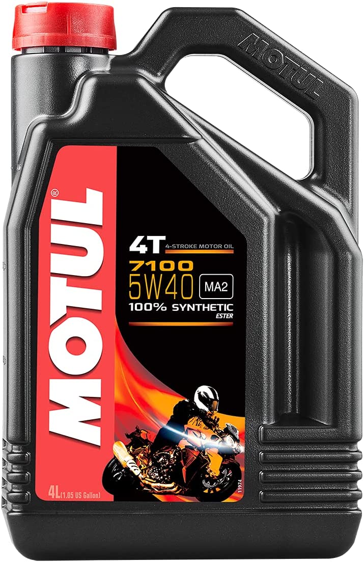 Ulei motor 4T MOTUL 7100 5W40 MA2 104087, volum 4 litri, sintetic