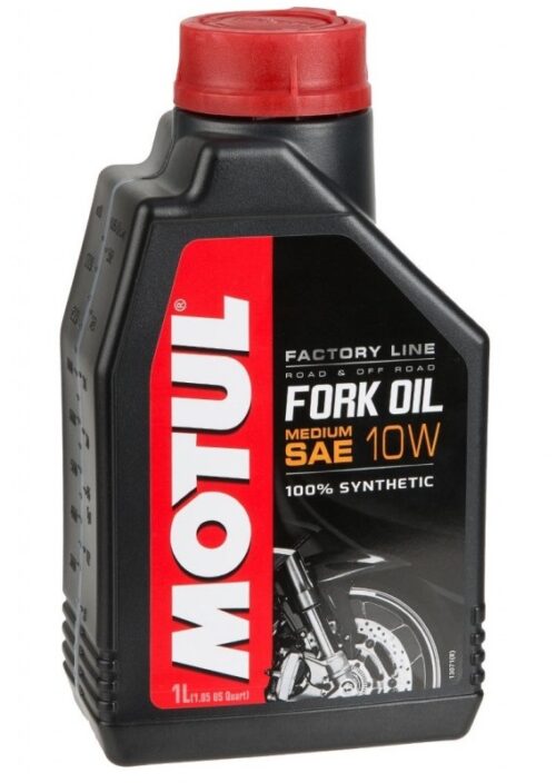 Ulei furca moto MOTUL Fork Oil Factory Line 10W Medium 105925, volum 1 litru, sintetic