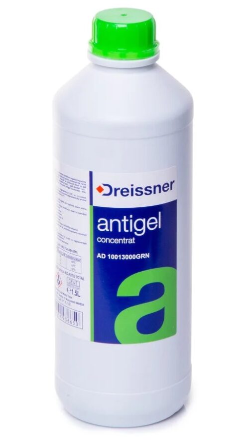 Antigel DREISSNER AD 10013000GRN AD-FD, verde, volum 1.5 litri, concentrat