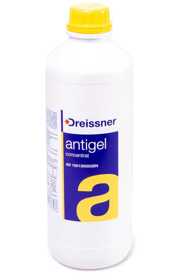Antigel DREISSNER AD 10013005GBN AD-FD, galben, volum 1.5 litri, concentrat