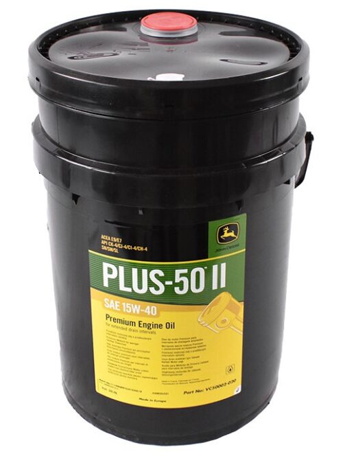 Ulei motor JOHN DEERE Plus-50 II 15W40 E9 VC50002X020, volum 20 litri, mineral