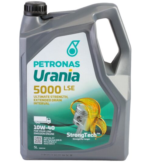Ulei motor URANIA 5000 LSE 10W40 CI-4 U5000LSE10W40/5, volum 5 litri