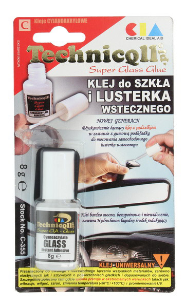 Adeziv pentru oglinzi retrovizoare