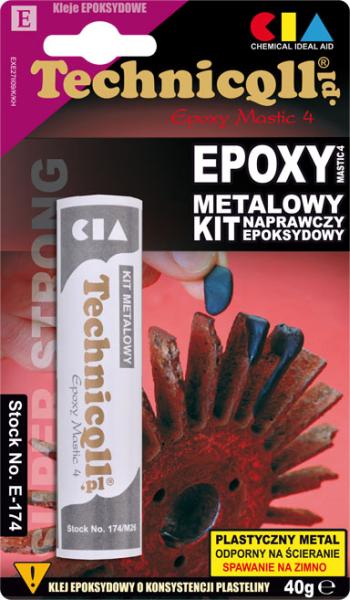 Adeziv metalic epoxi, 40 g